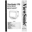 VIEWSONIC 1764M/E Manual de Servicio