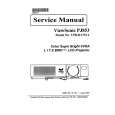 VIEWSONIC PJ853 Manual de Servicio